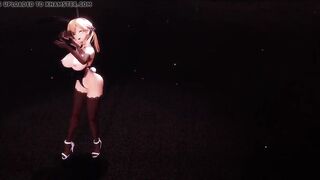 MMD R-18  Bunny Prints - Donut Hole