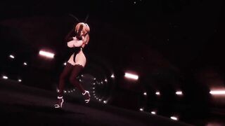 MMD R-18  Bunny Prints - Donut Hole