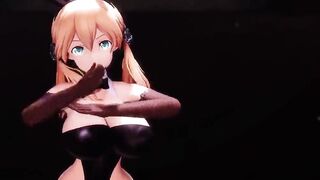 MMD R-18  Bunny Prints - Donut Hole