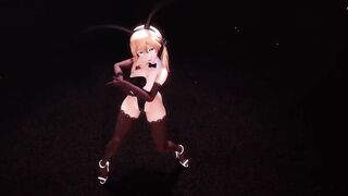 MMD R-18  Bunny Prints - Donut Hole