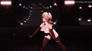 MMD R-18  Bunny Prints - Donut Hole