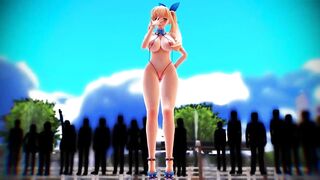 MMD Destination Calabria-Mirai Akari, No Censorship