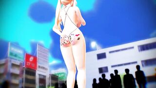 MMD Destination Calabria-Mirai Akari, No Censorship