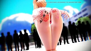 MMD Destination Calabria-Mirai Akari, No Censorship