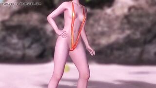 Sexy and Hot Tracer from Overwatch has a juicy big ass.