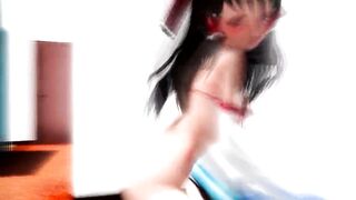 touhou reimu sexy dance