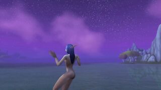 World of Warcraft elf Dance