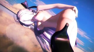 MMD Haku invisible&openpussy