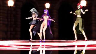 MMD demon girl