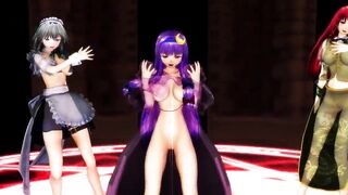 MMD demon girl