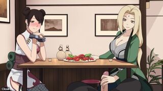 Naruto - Kunoichi Trainer - Part 19 - Tsunade Handjob under Table by LoveSkySanX