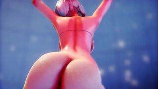 3D MMD - 2B Bubble Butt