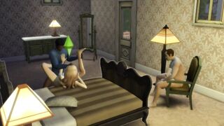 Interracial Cuckold Sims 01