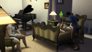 Interracial Cuckold Sims 01