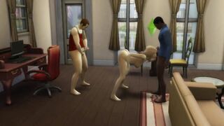 Interracial Cuckold Sims 01