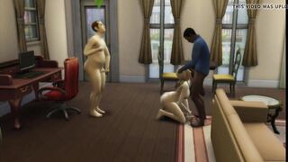 Interracial Cuckold Sims 01