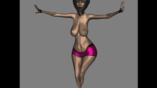 Belly Dancer CGI 3D