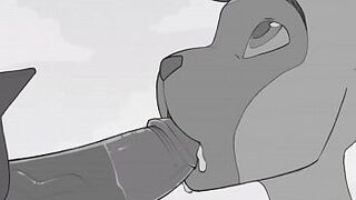 blowjob by cat (wolfy-nail animation)