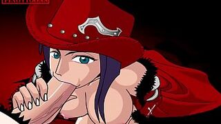 NICO ROBIN BLOWJOB