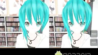 MMD ANDROID GAME miki kiss VR