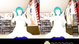 MMD ANDROID GAME miki kiss VR