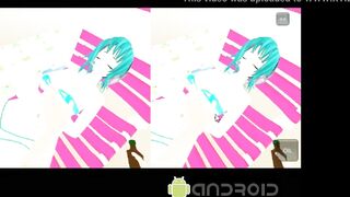 MMD ANDROID GAME miki kiss VR