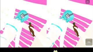 MMD ANDROID GAME miki kiss VR