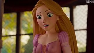 Rapunzel blowjob