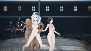 MMD 18+ Miku getting Bang Gokuraku Jodo Motion Testing