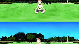 VR 360 Video Anime may Pokemon Missionary in the Park