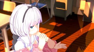 Maid Dragon - Legal Kanna 3D Hentai