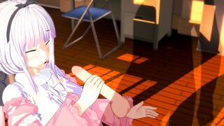 Maid Dragon - Legal Kanna 3D Hentai