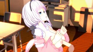 Maid Dragon - Legal Kanna 3D Hentai