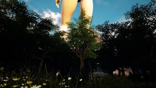 UE4 Giantess Pyra (Soundless)