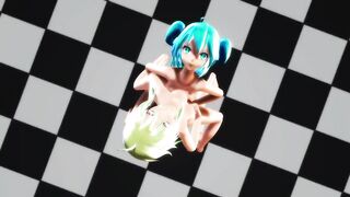 [MMD] Cakeface GUMI&Miku