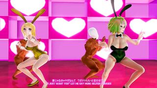 [MMD] Gumi and Rin LUVORATORRRRRY! Sex Dance