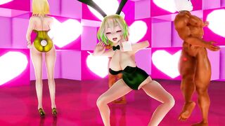 [MMD] Gumi and Rin LUVORATORRRRRY! Sex Dance