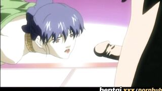 Hentai.xxx - Tied up Sucking Cocks