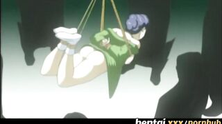 Hentai.xxx - Tied up Sucking Cocks