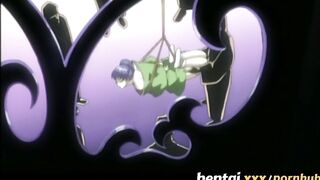 Hentai.xxx - Tied up Sucking Cocks