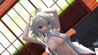 [MMD] Miku Fucks Ia [satisfaction]