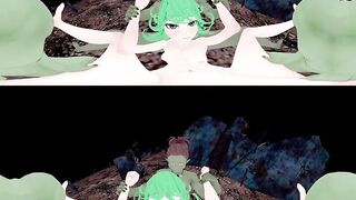 VR 360 Video Anime Tatsumaki one Punch Man Monster Fuck