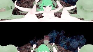 VR 360 Video Anime Tatsumaki one Punch Man Monster Fuck