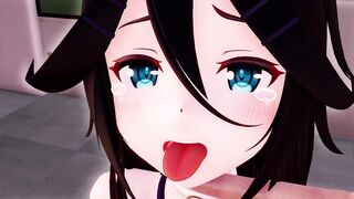 MMD 3d HENTAI 魁!! 罪袋学園!!　（主演：山風）