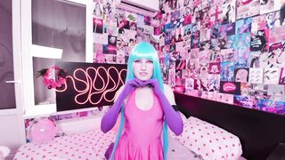 ME! ME! ME! Cosplay Hentai Girl Jumping with Dildo | Sofia Sey