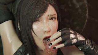 3D Compilation: Tifa Lockhart Deepthroad Hardcore Blowjob Final Fantasy Uncensored Hentai