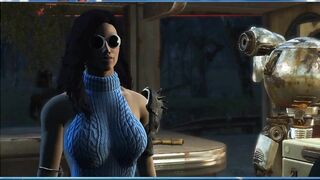 Lesbian Sex with Trudy, the Owner of the Cafe | Fallout 4, Porno Game 3d