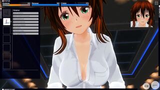 3D HENTAI POV Fucking Redhead Sister after Shower