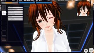 3D HENTAI POV Fucking Redhead Sister after Shower