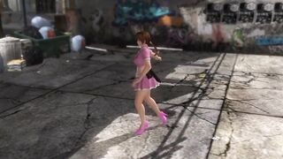 DOA5LR Kasumi Ryona in Police Officer Costume